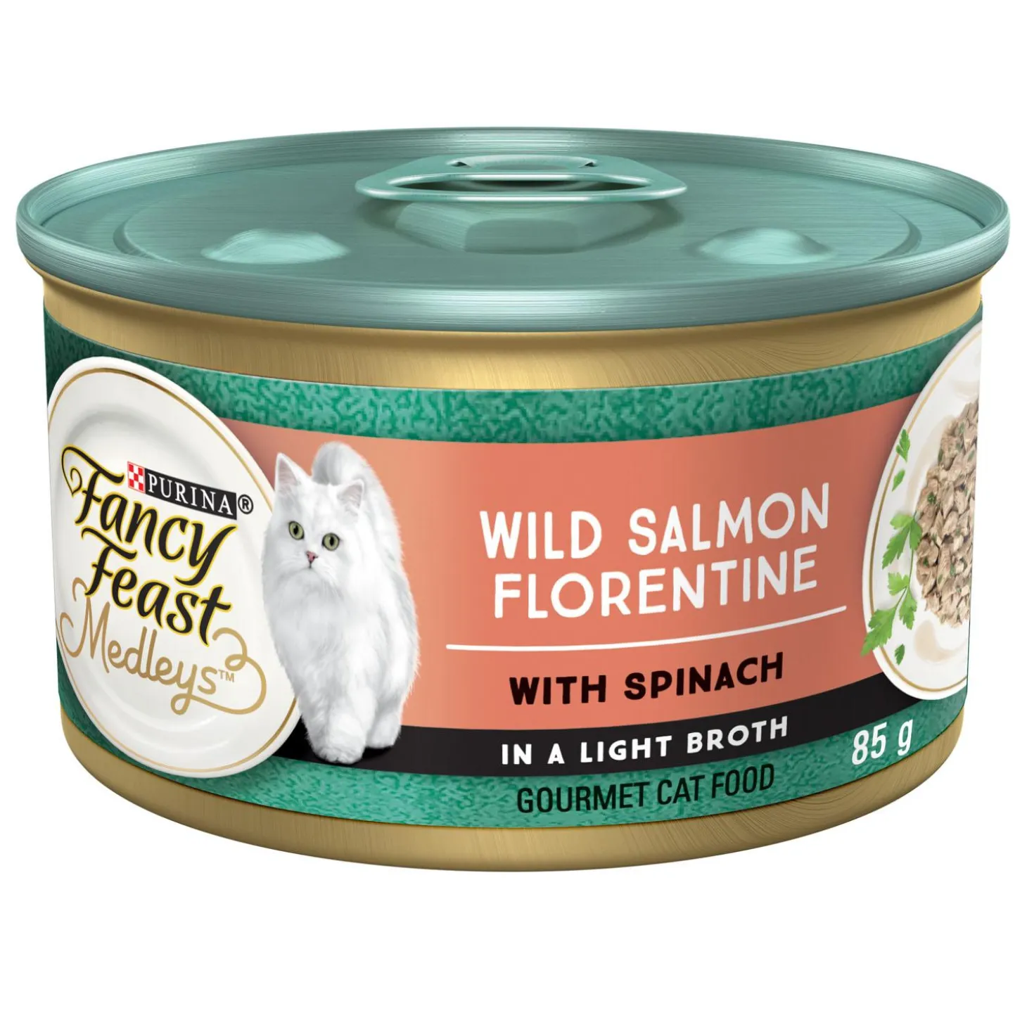 Medleys Wild Salmon Florentine Adult Cat Food