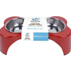 Melamine Elevated Diner Set Red