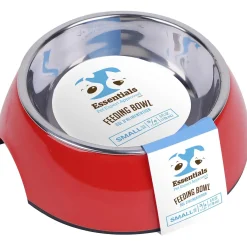 Melamine Feeding Bowl Red