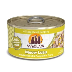 Meow Luau with Mackerel & Pumpkin Adult Cat Food