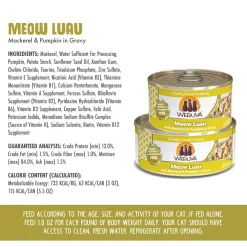Meow Luau with Mackerel & Pumpkin Adult Cat Food