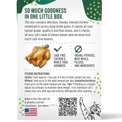 Minced Chicken in Bone Broth Gravy Recipe Cat Food