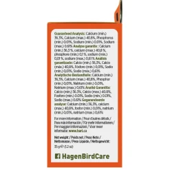 Mineral Block with Dried Orange Peel for Small Birds