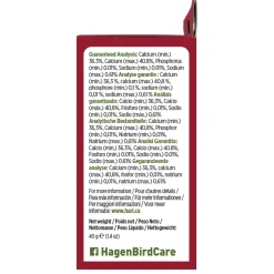 Mineral Block with Dried Apples for Small Birds