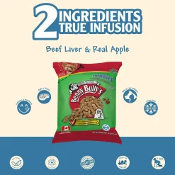 Mini Bits Beef Liver Plus Real Apple Dog Treats