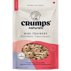 Mini Trainers Pork Hearts Dog Treats