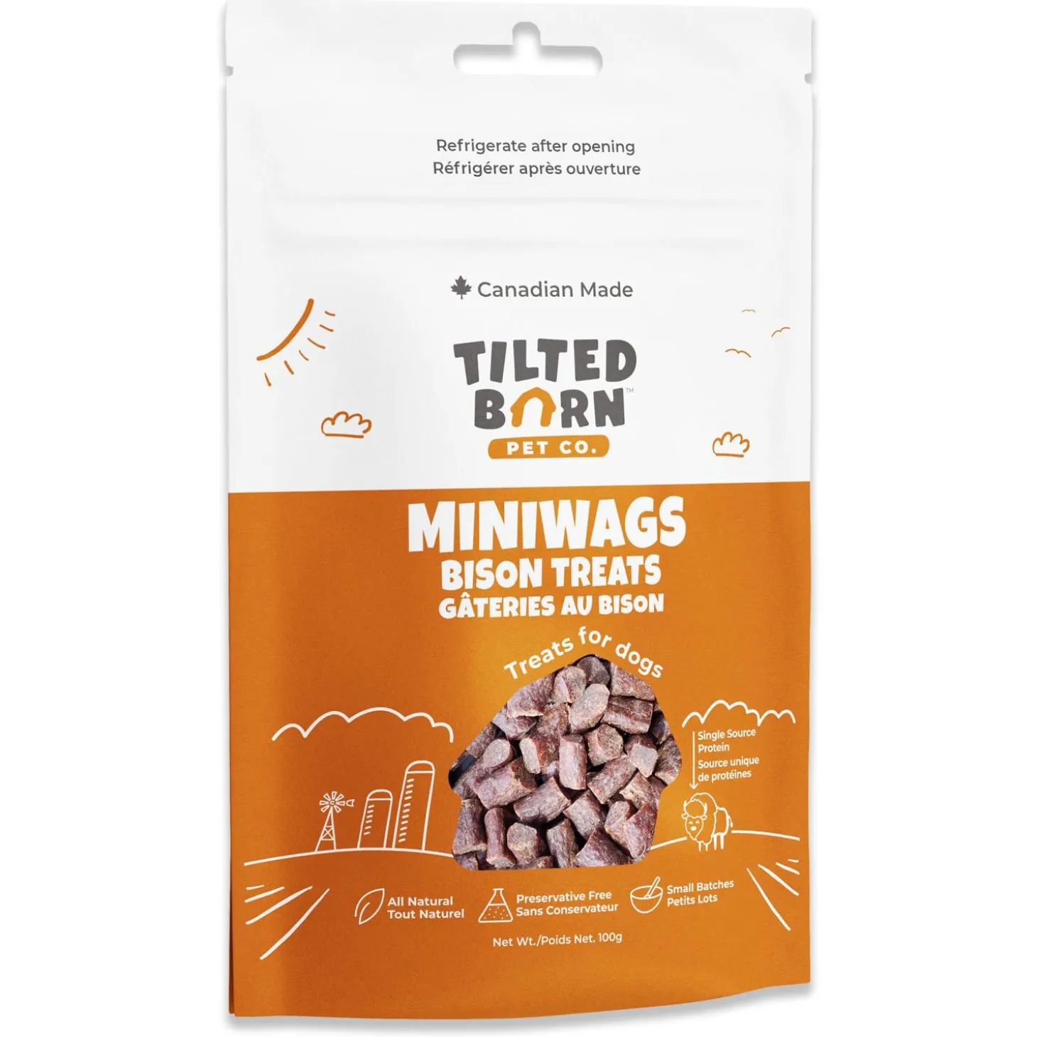 Miniwags Bison Dog Treats