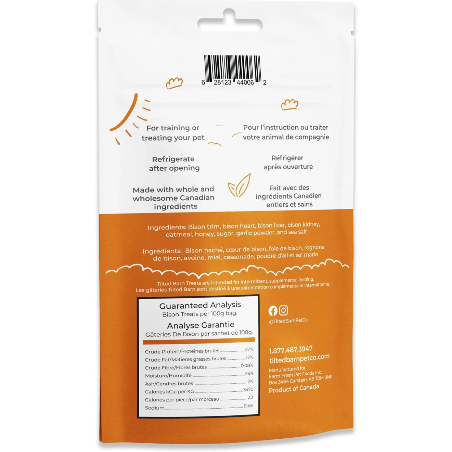 Miniwags Bison Dog Treats