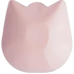 Misty Pink Stainless Steel Cat Dish