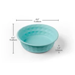 Misty Teal Stainless Steel Bowl