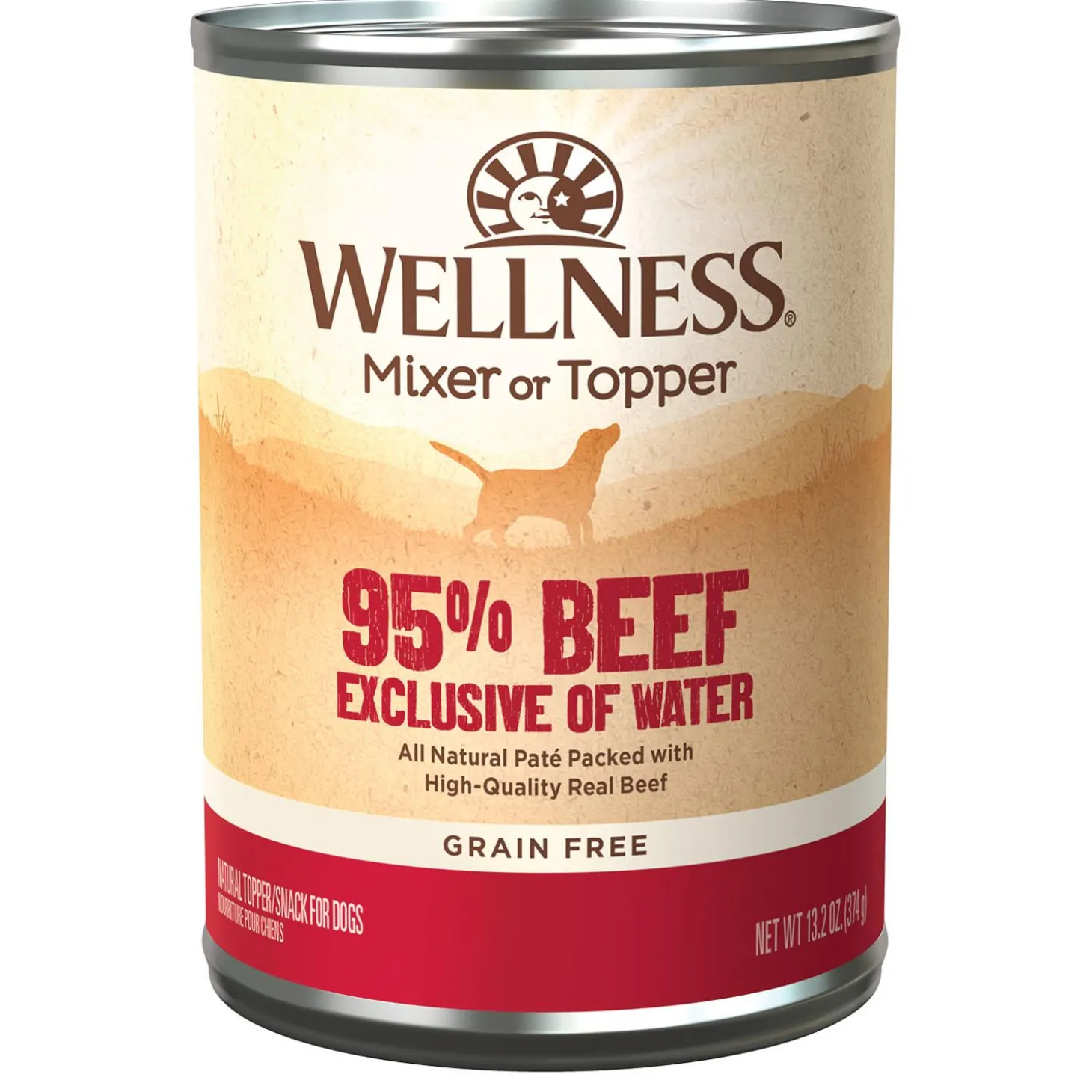 Mixer or Topper 95% Beef Pate Dog Food