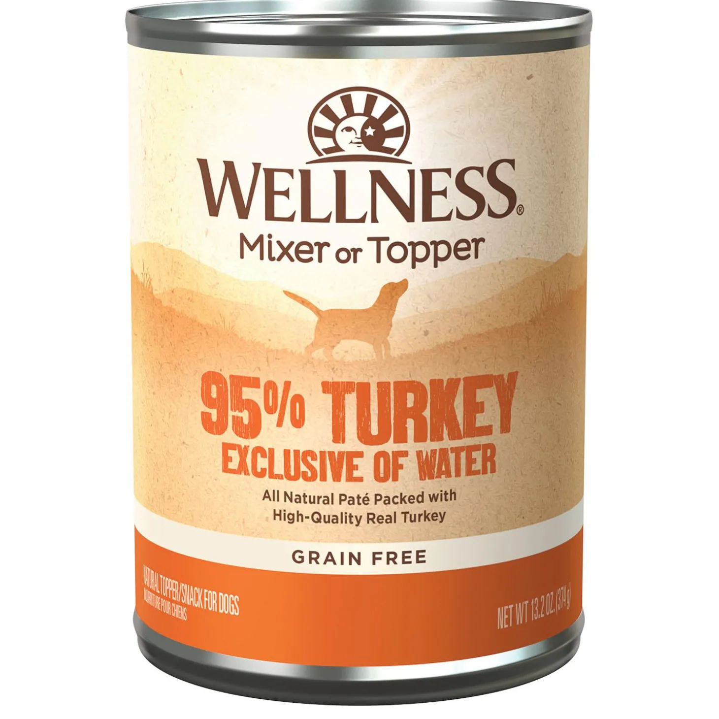 Mixer or Topper 95% Turkey Pate Dog Food