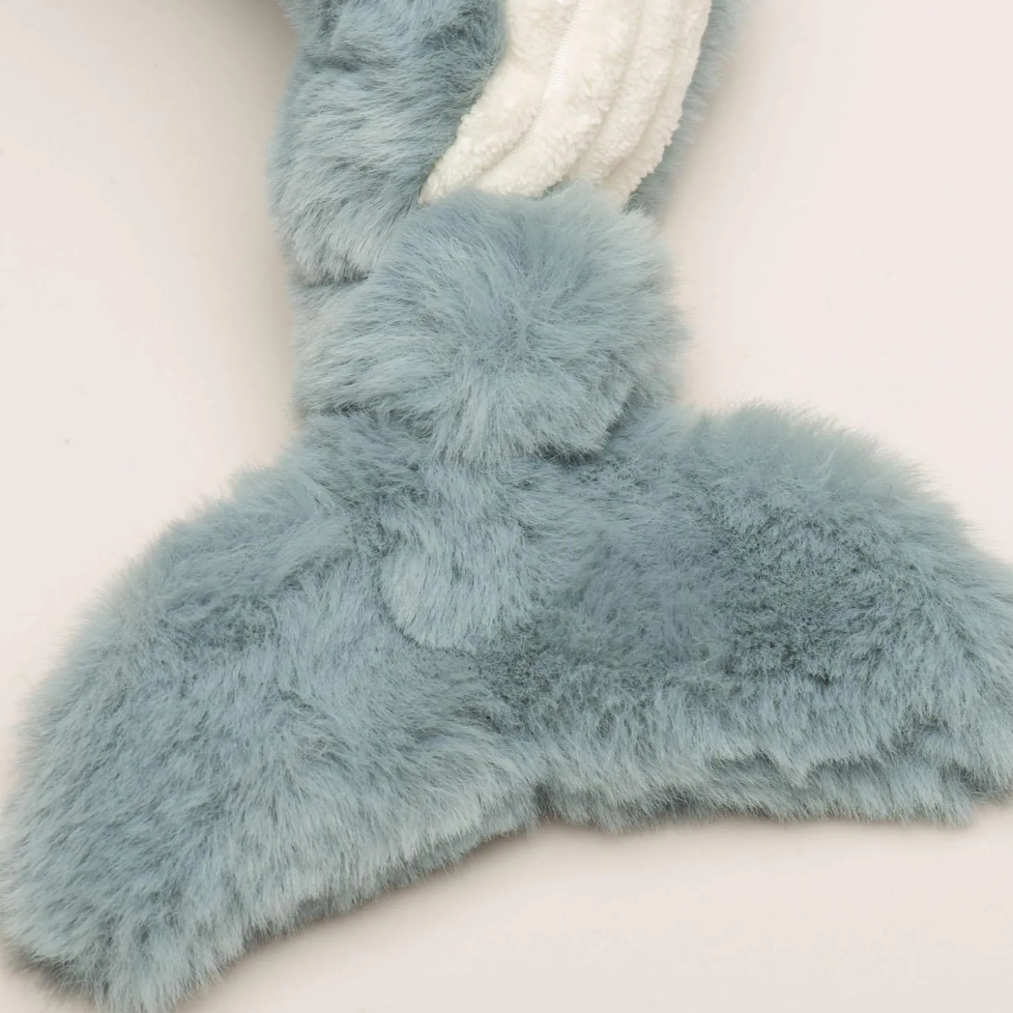 Mobie Whale Knottie Plush Dog Toy