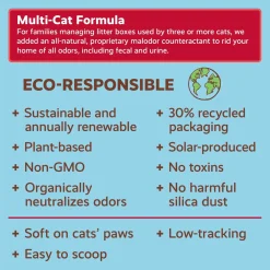 Multi-Cat Quick Clumping Natural Cat Litter