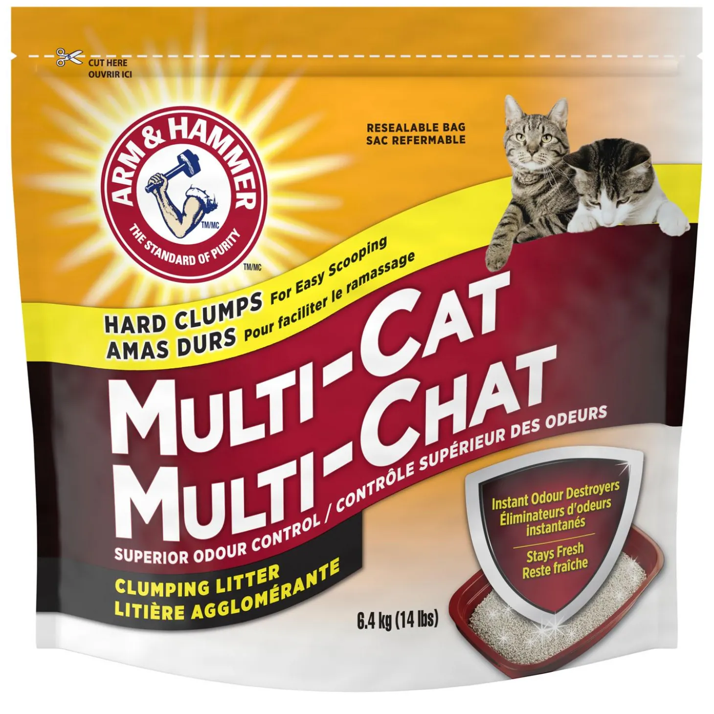Multi-Cat Scented Clumping Litter
