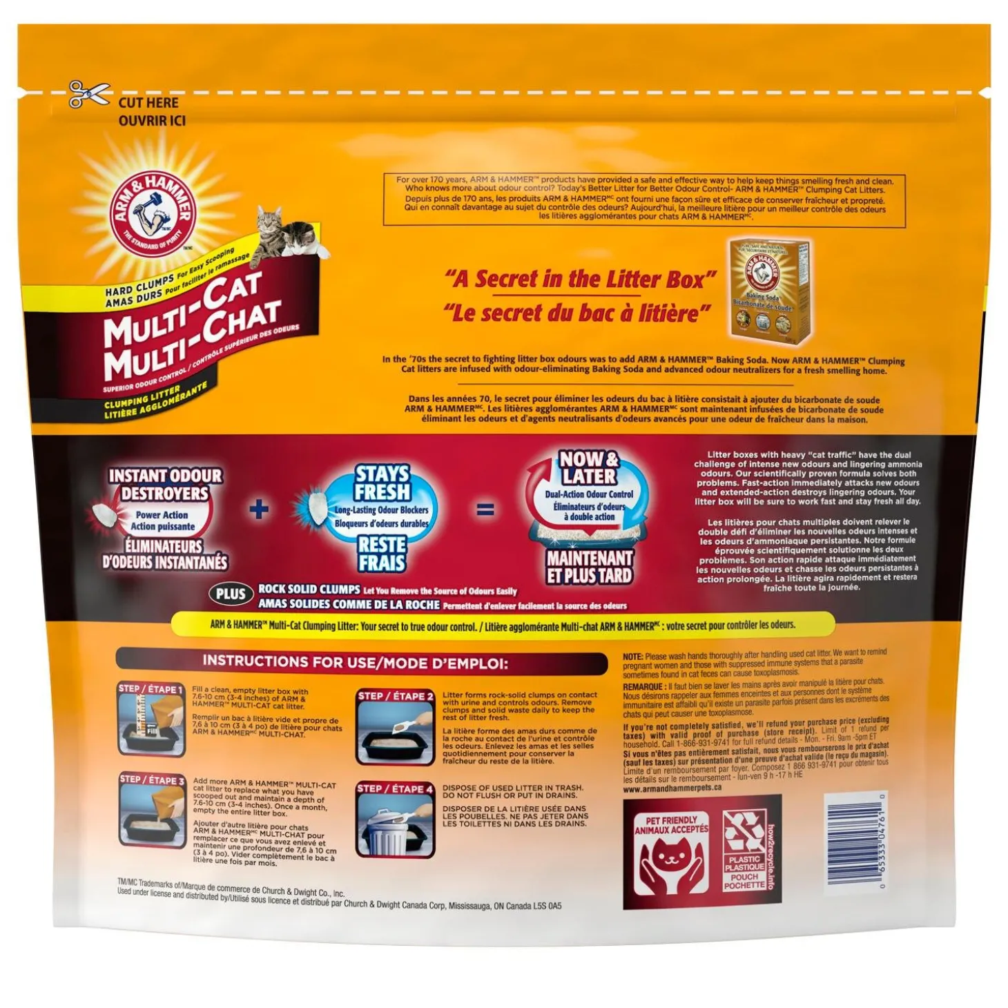 Multi-Cat Scented Clumping Litter