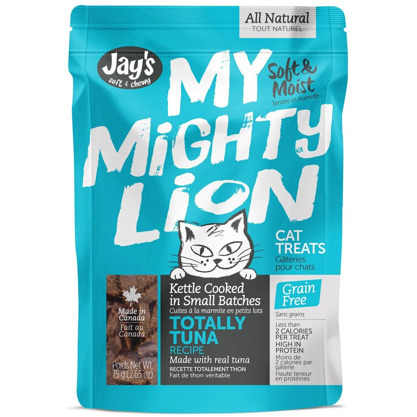 My Mighty Lion Totally Tuna Recipe Cat Treats