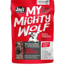 My Mighty Wolf Pork Sausage Recipe Dog Treats