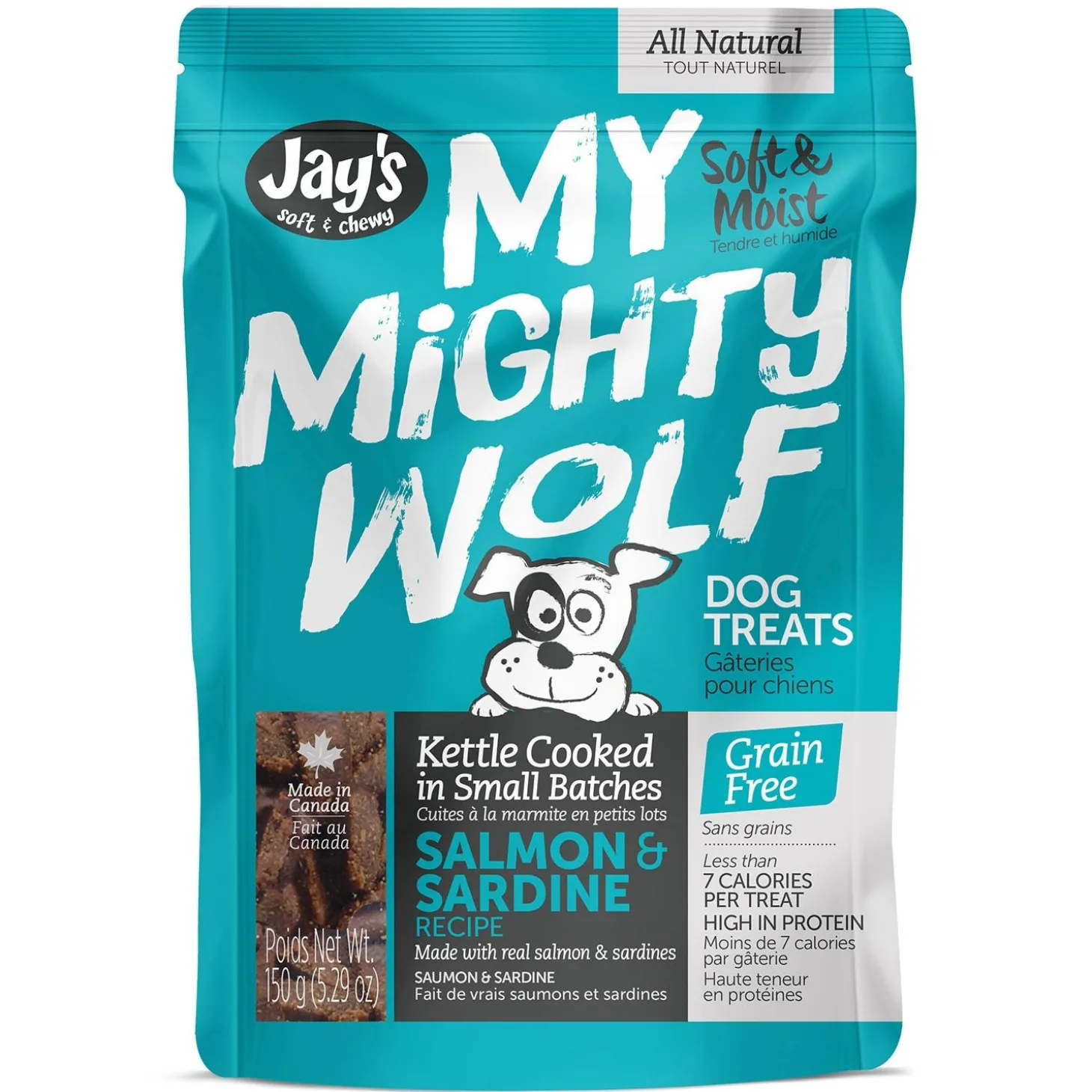 My Mighty Wolf Salmon & Sardine Recipe Dog Treats