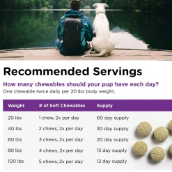 Nasty Habit Liver Flavoured Chewable Dog Tablets