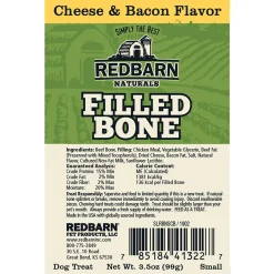 Natural Filled Bone Cheese & Bacon