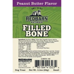 Natural Filled Bone Peanut Butter
