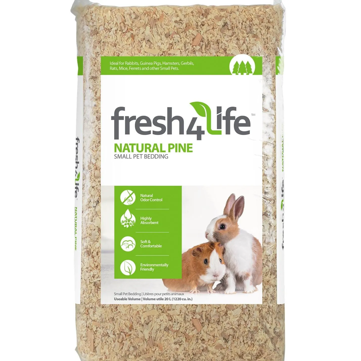 Natural Pine Small Pet Bedding