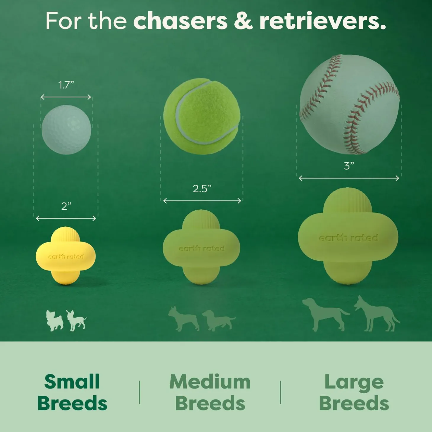 Natural Rubber Dog Fetch Toy