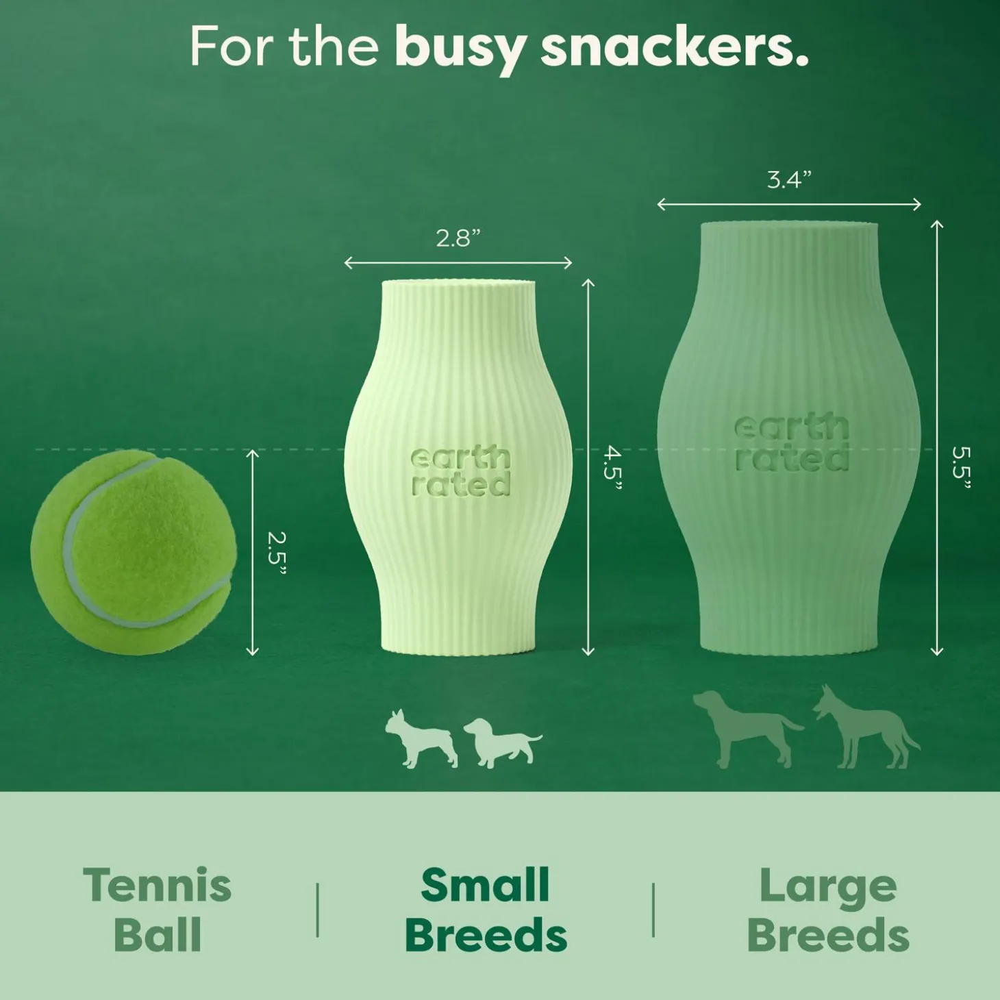 Natural Rubber Dog Treat Toy