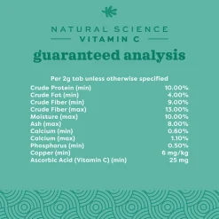 Natural Science Vitamin C Small Animal Supplement