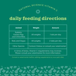 Natural Science Vitamin C Small Animal Supplement