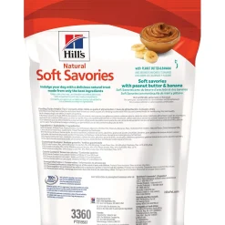 Natural Soft Savouries with Peanut Butter & Banana Dog Treats