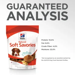 Natural Soft Savouries with Peanut Butter & Banana Dog Treats