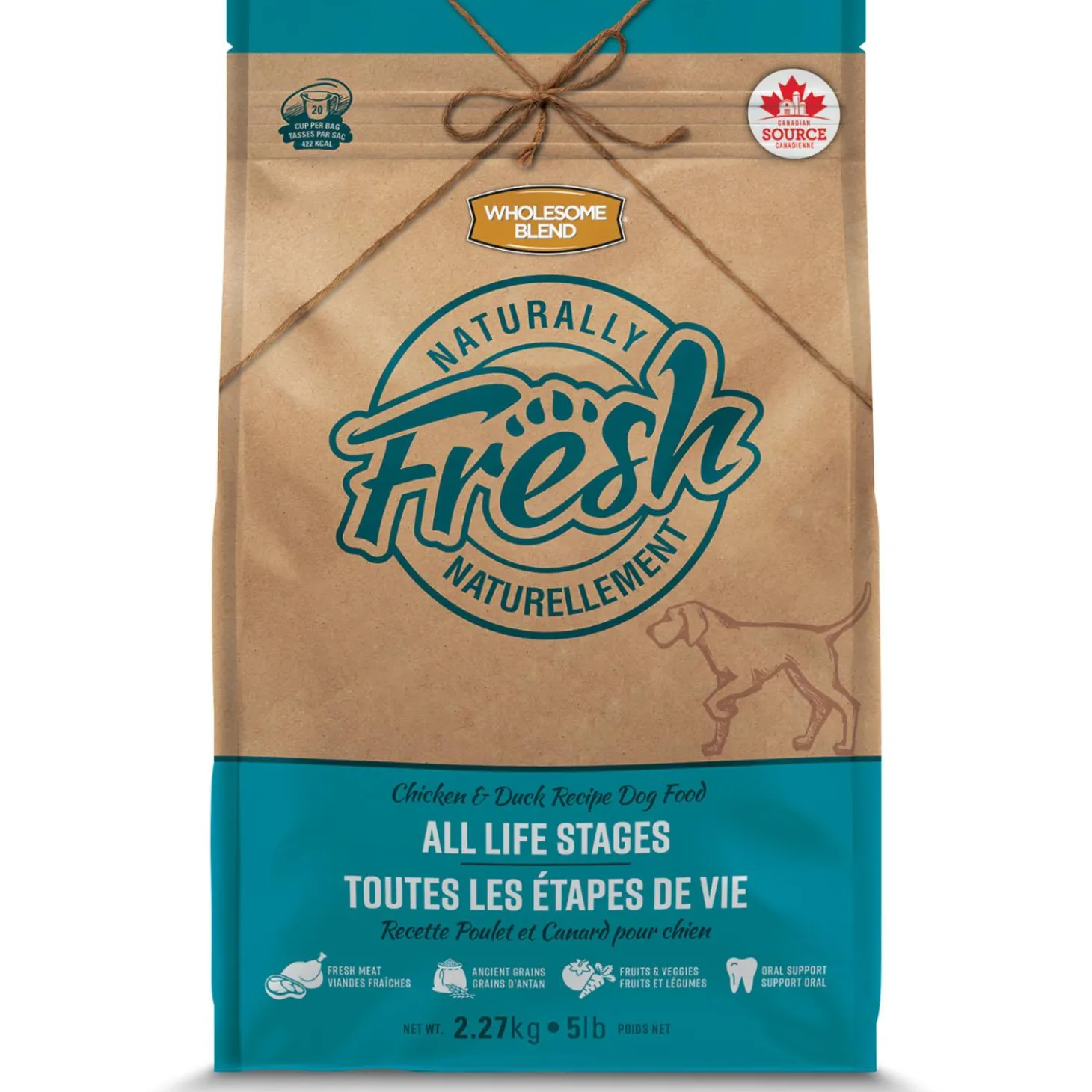 Naturally Fresh Chicken & Duck Recipe Dog Food