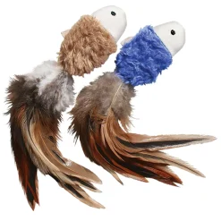 Naturals Crinkle Fish Cat Toys