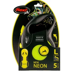 Neon Tape 16ft Yellow Dog Leash
