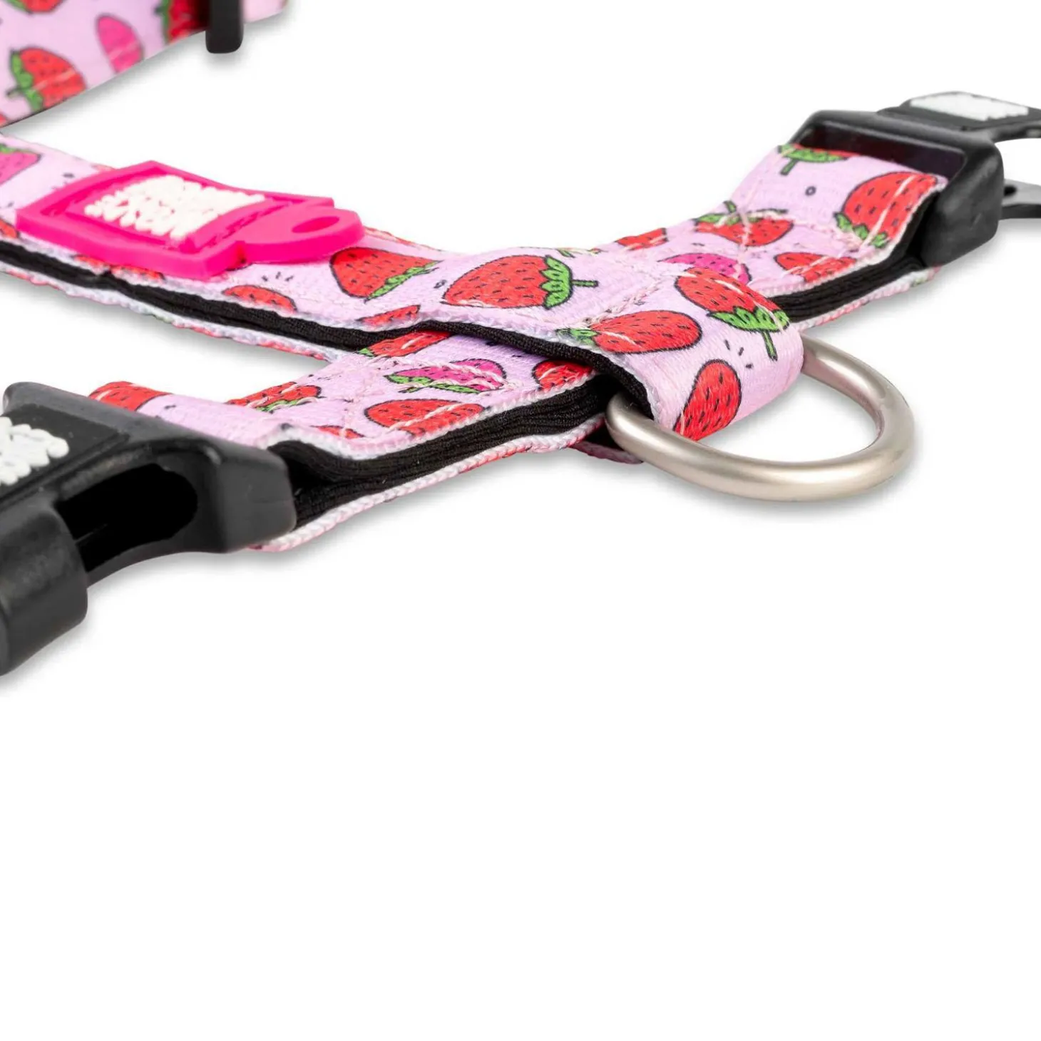 Neoprene Strawberry Dog H-Harness