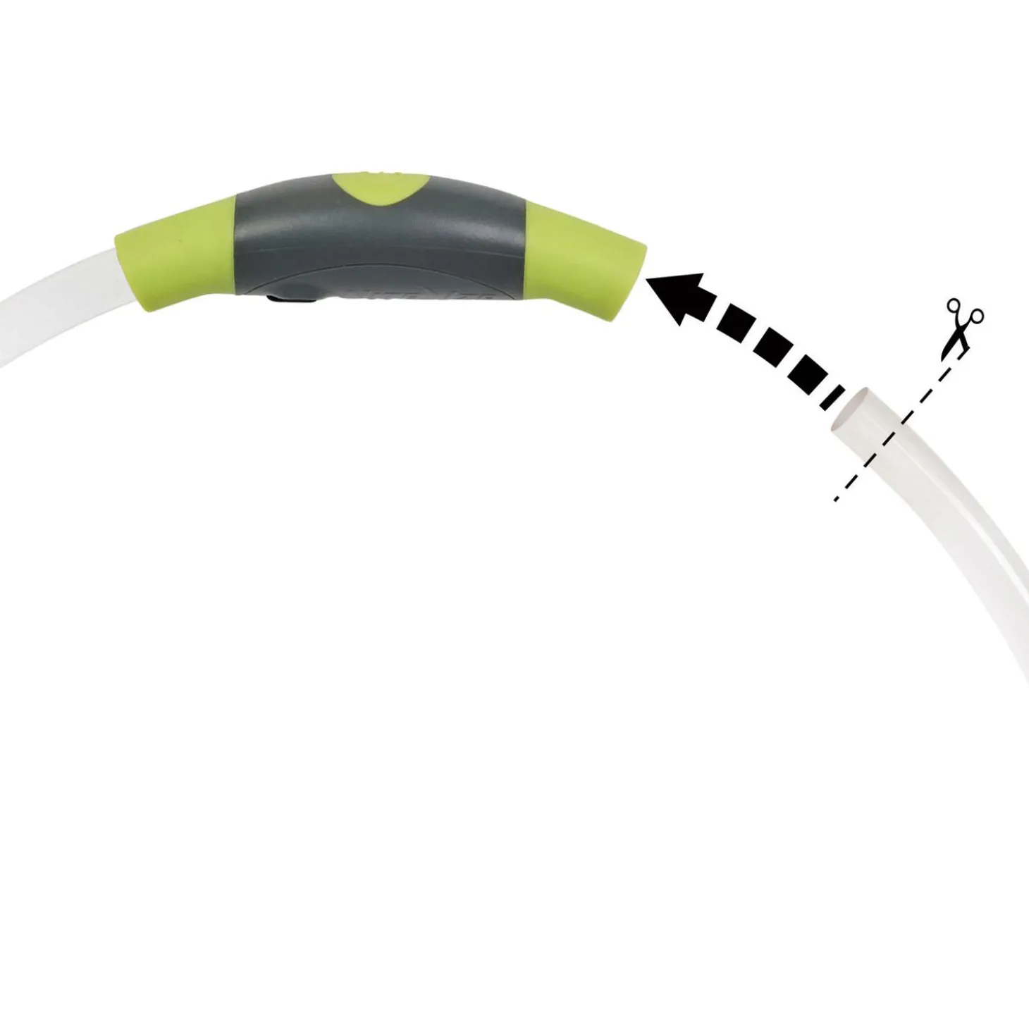 NiteHowl Rechargeable LED Green Safety Necklace