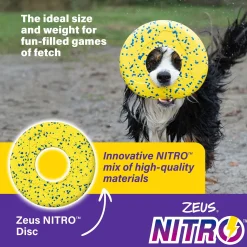 NITRO Flying Disc Dog Toy