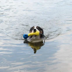 NITRO Weighted Buoy with Rope Dog Toy