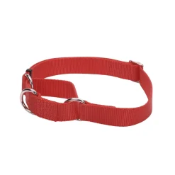 No! Slip Martingale Adjustable Collar Red