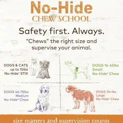 No-Hide Cage-Free Chicken Natural Rawhide Alternative Dog Chews 2 Pack