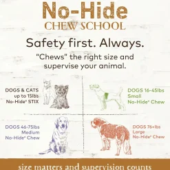 No-Hide Grass-Fed Venison Natural Rawhide Alternative Dog Chew 2 Pack