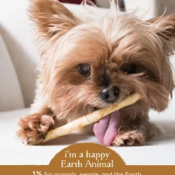 No-Hide Grass-Fed Venison Stix Natural Rawhide Alternative Dog & Cat Chew