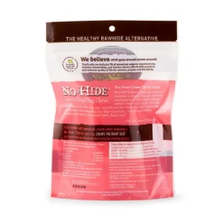 No-Hide Wild-Caught Salmon Natural Rawhide Alternative Dog Chews 2 Pack