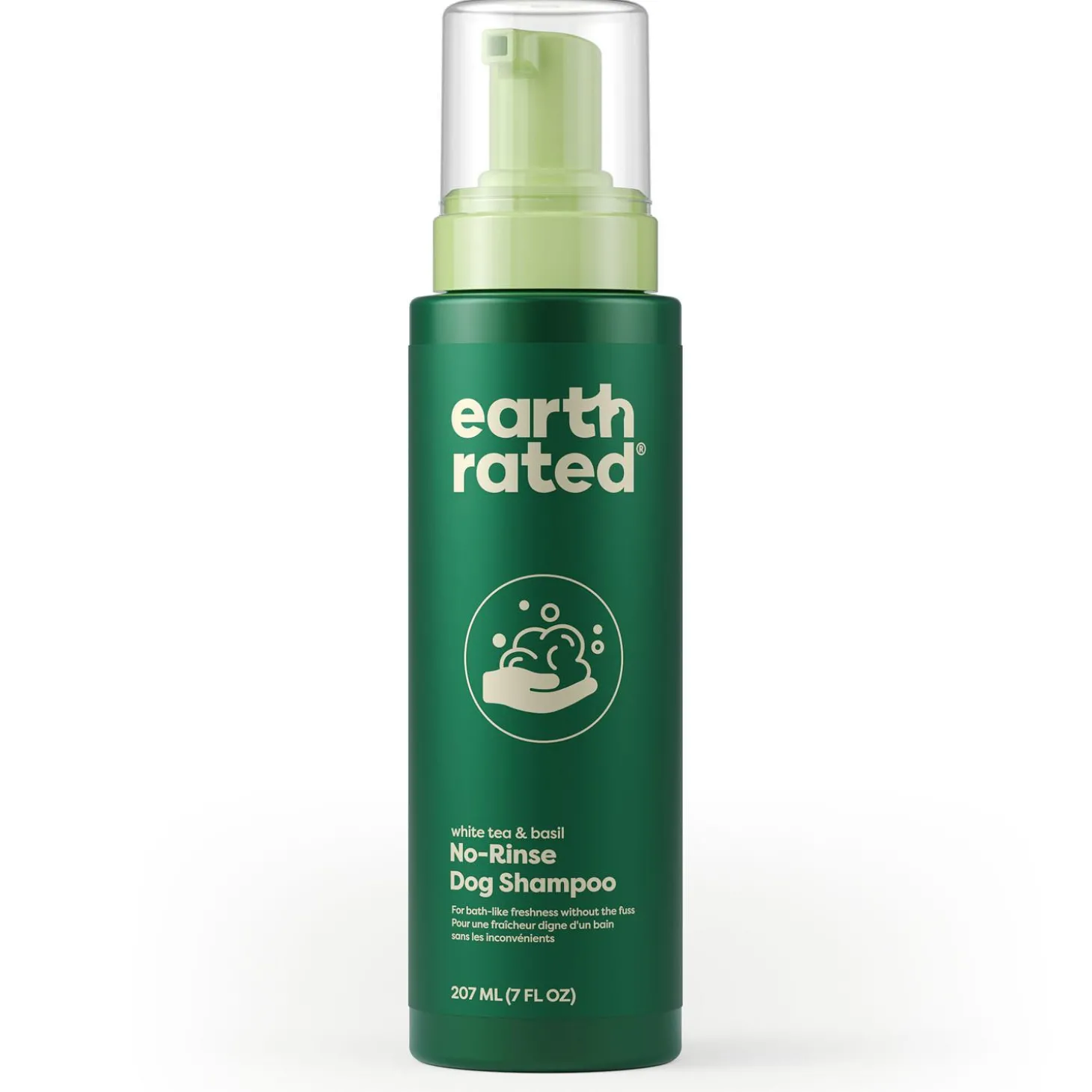 No-Rinse White Tea & Basil Dog Shampoo