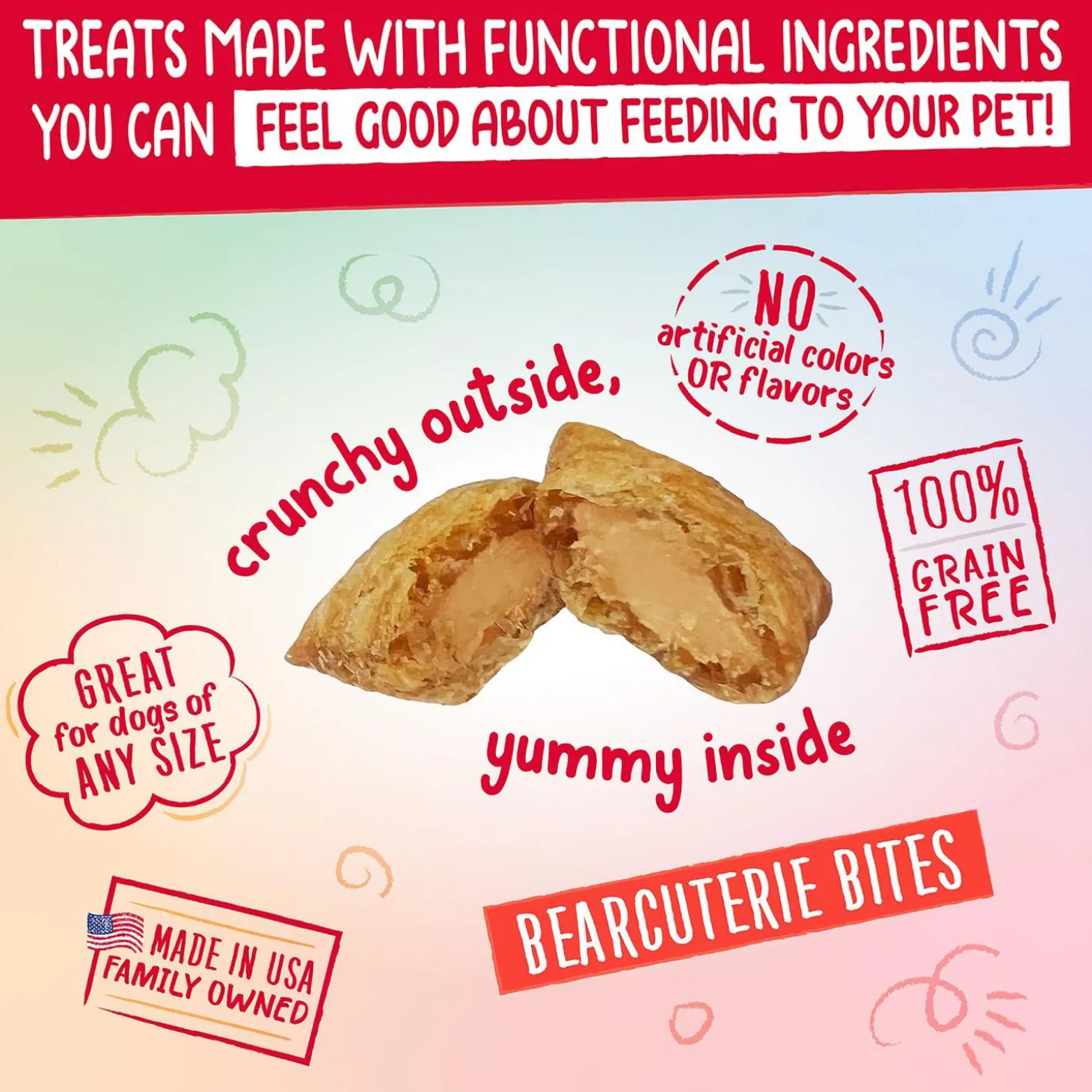 Nuggets Bearcuterie Bites Dog Treats