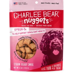 Nuggets Straw-Beary Swirl Dog Treats