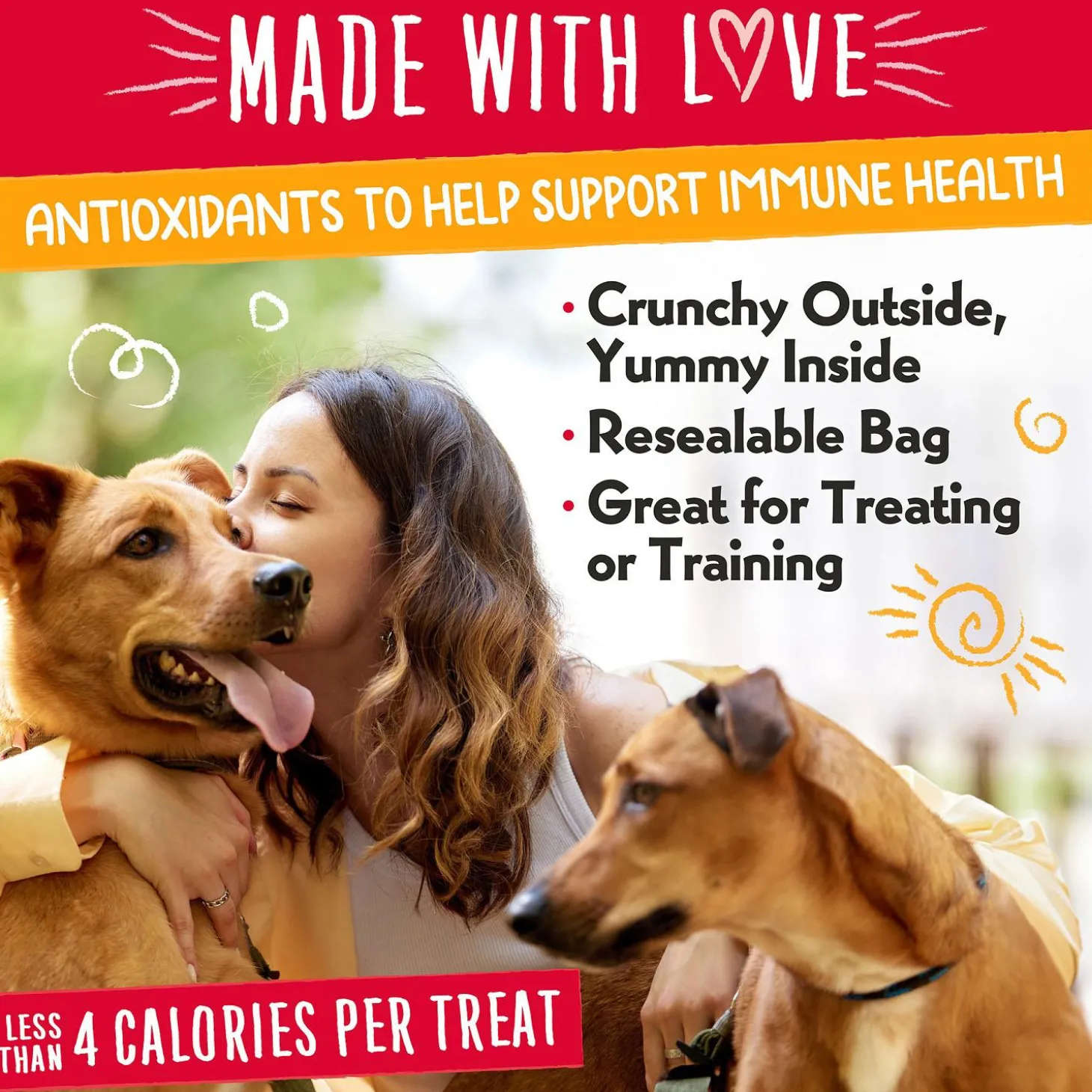 Nuggets Sunny Side Up Dog Treats