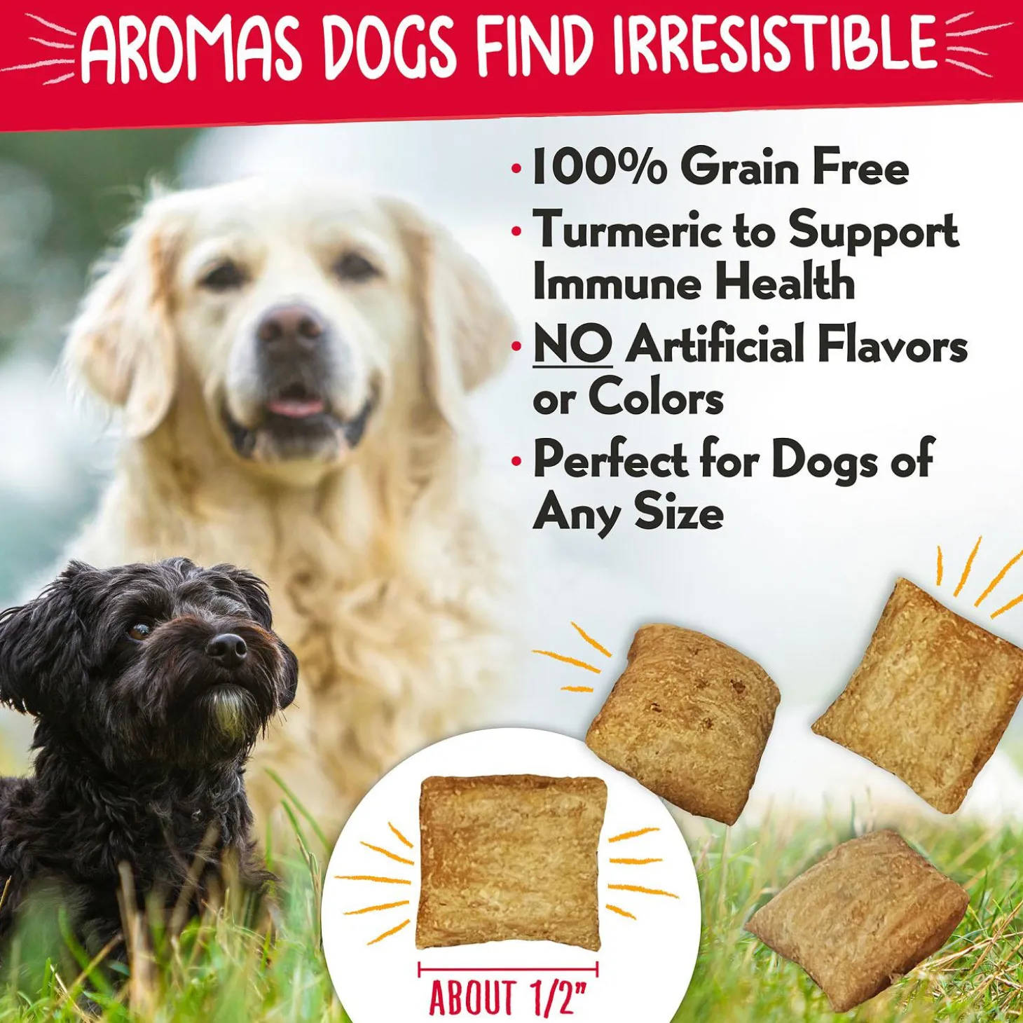 Nuggets Sunny Side Up Dog Treats